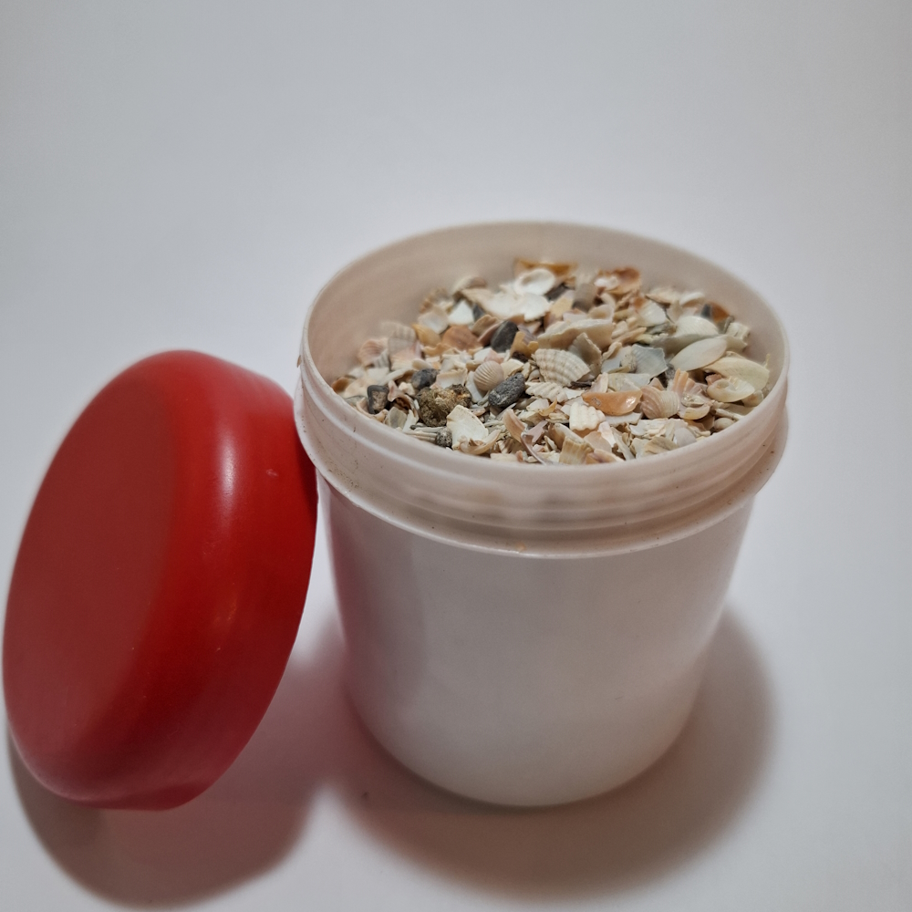 صدف خرد شده درشت